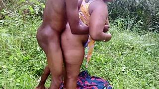 Two BBCs hit my fat ass for Christmas quickie!