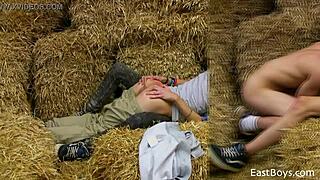 can these cute 18 twinks handle monster cocks in handjob action?