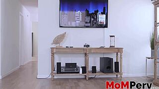 i secretly filmed my stepmom playing with her shaved pussy