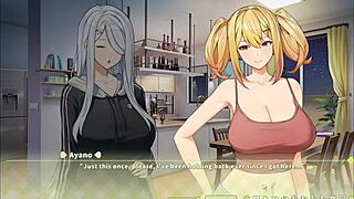 Summer clover in harem hentai game episode 3 as blonde nun