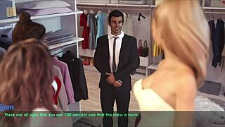 A wife and stepmother in hentai anime 😊