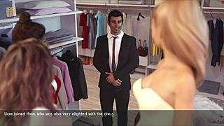 A wife and stepmother in hentai anime 😊