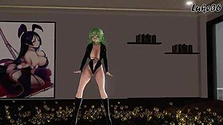 Gumi Vocaloid Shows Big Tits And Ass