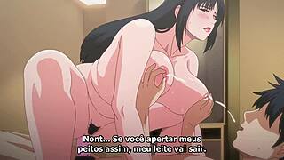 Why is this naughty mom getting pounded uncensored in hentai?