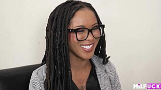 Psychologist Takes Big Cock in Office Fuck