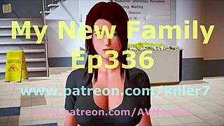 In my new family cartoon game, redhead joins the fun