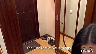 I caught my hot stepmom cheating and licking ass