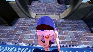 Sakura Gets Pov Fucked Doggystyle Against The Wall After Swallowing Your Cum - Naruto Hentai