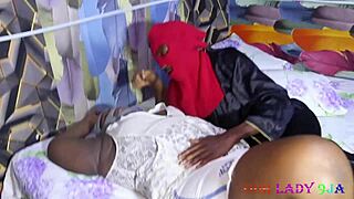 i watched this bbw milf get rough doggystyle creampie from big black cock after her mask trip