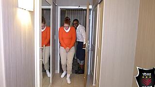 curvy ginger reigh gets facialized by rome major after intense interracial banging.