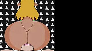 Noelle Holiday Rides Monster Cock in Game