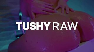 Adriana Chechik Craves Double BBC Dose in Wild Blackedraw 3some with Deepthroat!