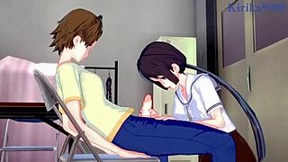 Hanako honda and chisato higuchi get into wild futanari action