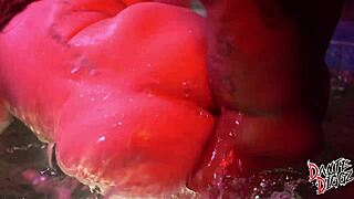 kinky katie enjoys bbc in hot tub getaway