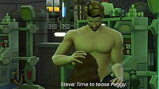 Peggy's Naughty Affair In 3D Hentai Preview, Teasing American Anime Sex