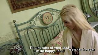 french blonde gets anal fucked by friend