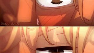 Vanilla vs futa comparison in 2d animation compilation