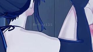 Original Character New Employee in Hentai Game