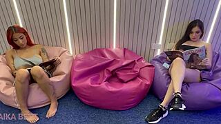 Aikabett takes big cock in tight pussy.