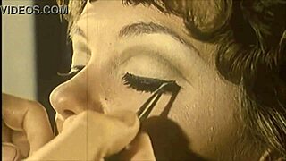 Interracial taboo scene with chocolate and ginger in vintage setting