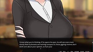 Aya breaks her promise with a monster cock in this hentai