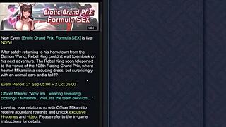 in ep1, racer girl mikami teases with her big tits in this hentai anime.