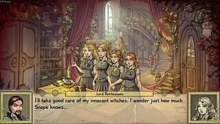 i enjoy these 4 teen 18+s in my room - innocent witches gameplay part 3