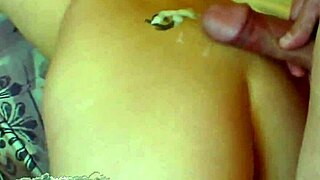 Young lady seduces older gentleman for steamy fun 😏