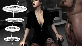 3d comic vox populi brings crazy glamour in episode 19 with stockings