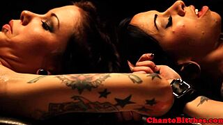 i'm the lezdom mistress, ruln' over these submissives with bondage and domination