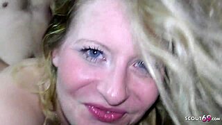 User Gangbang Party with German Milf Melanie Moon in Berlin