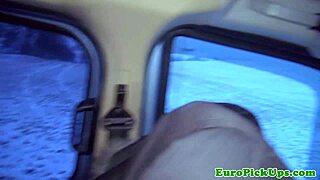 busty babe from next door picked up and fucks for cash in reality