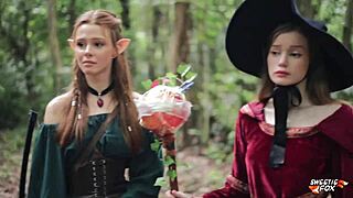 D&D Little 18+ Star in Big Creampie Adventure!