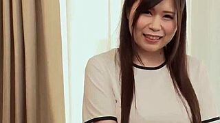 Japanese model Naya Tomori shows G-cup big tits in collection