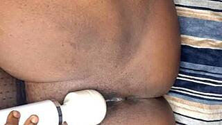 quick solo session with a chubby wife craving release