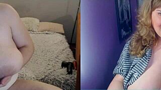 Is this BBW sister or mother-in-law on video chat?