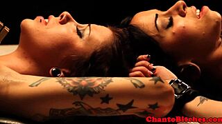 i'm the lezdom mistress, ruln' over these submissives with bondage and domination