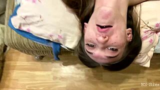 Ki-Sim Fucked Hard In The Mouth By Huge Cock