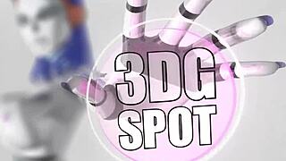 Naughty Blonde Feels Intense Pleasure With Many Dildos In 3D Animation