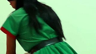 Celebrating Christmas With My Christmas Suit. Little 18+ By Little 18+ – Taking Off Clothes While Dancing Sexy On The Desk