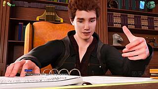 Rough footjob with monster cock in santa county gameplay