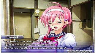 Apartment of Love episode 9, watching through a peeping hole.