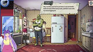 In the souper game demo, a hot elf blonde demonstrates her abilities.