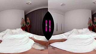 Two Blonde Elves Threesome in VR