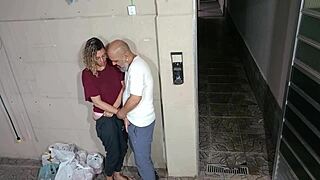 Teacher sneaks behind school to seduce student for hot action! 😈