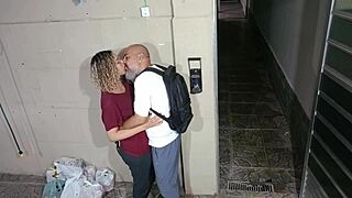 Teacher sneaks behind school to seduce student for hot action! 😈