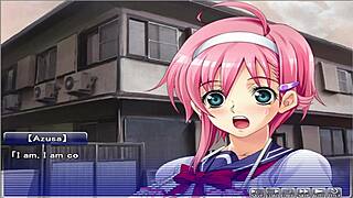 Apartment of Love episode 9, watching through a peeping hole.