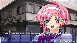 Apartment of Love episode 9, watching through a peeping hole.