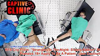 和Aria Nicole裸体后台，设置场景前的玩意儿 ya know