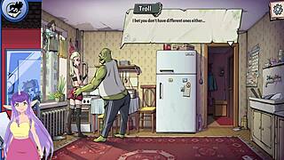 In the souper game demo, a hot elf blonde demonstrates her abilities.